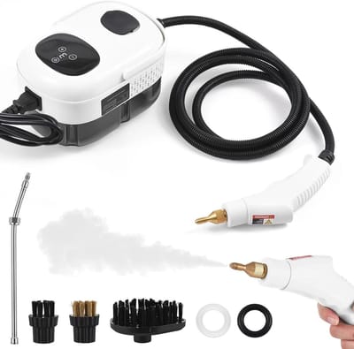 Hogedruk stoomreiniger - Stoommachine - Grondig reinigen - Snelle opwarming - 1100 ml tank - A