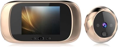 Digitale Deurcamera - Kijkgaat Viewer - Veiligheid Thuis - Draadloze WIFI Verbinding - 2.8 Inch Scherm - Zwart