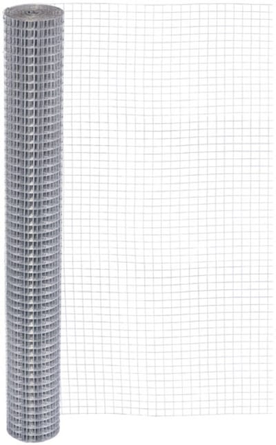 Volieregaas 19x19mm 0,75mm 100cm 10m Verzinkt