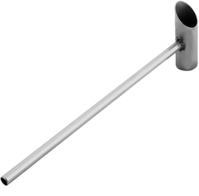 Dailygoods- Suikerlepel Roestvrij Staal - Veilig Handvat - Katoenen Suikerspin Machine Reserveonderdelen - 31,5 x 8,5 cm - Hoogwaardige Kwaliteit