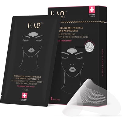 FAQ Swiss Patches Microneedling Anti-Wrinkle Hyaluronic Acid For Forehead Antirimpelcrème Dames
