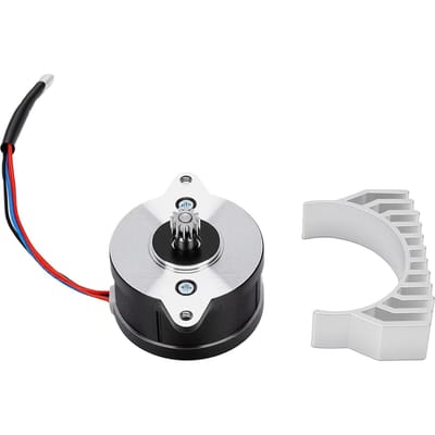 Remplacement Moteur d'Extrudeur pour Imprimante 3D K1 K1 Max K1C Moteur Pas à Pas Circulaire 0.8A 12 Dents avec Dissipateur Thermique en Aluminium