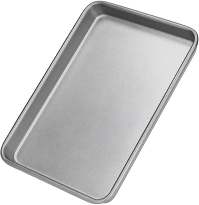 Dailygoods- Bakplaat Roestvrij Staal - Rechthoekige Bakvorm - Koekjesplaat - Duurzaam - Veelzijdig - Geschikt voor Oven