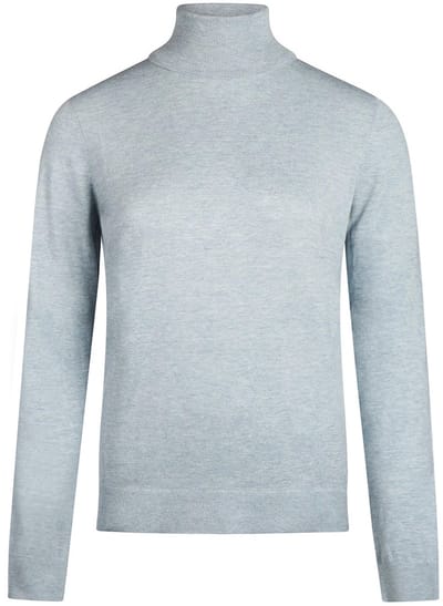 Steppin' Out Dames Coltrui Cotton Cashmere Lichtblauw - Maat L - Heren