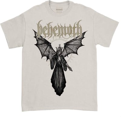 Behemoth - Angel Of Death Heren T-shirt - S - Creme