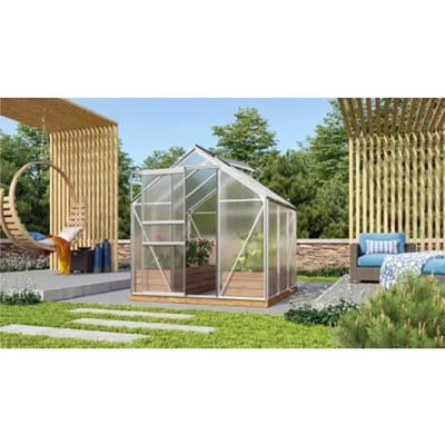 Vitavia Tuinkas Venus 3800 - Polycarbonaat 4mm - Aluminium - 195x195x197cm