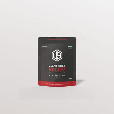 Ultimate Shape - Clear Whey Recov, Green Apple - dopingvrij - NZVT- Recovery - Recov- energie - spierherstel - kracht - whey - spieropbouw
