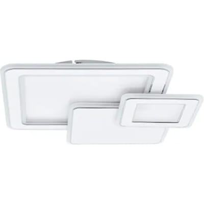 Eglo Plafondlamp Led Mentalurgia Wit Vierkant 50w