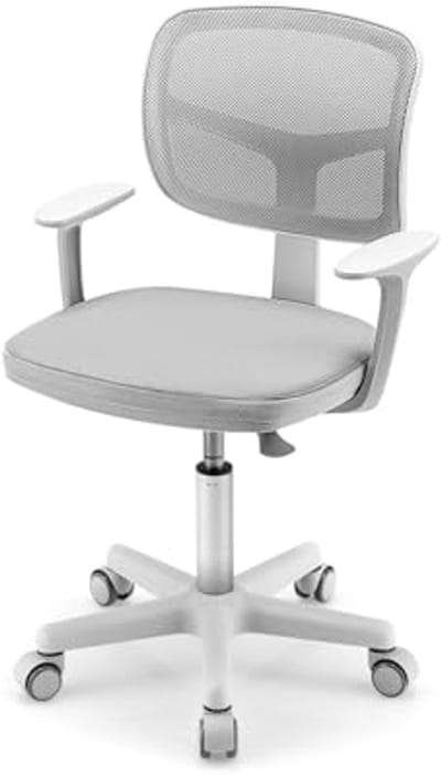 Ergonomische Kinderbureau Stoel, Hoogte Verstelbare Kinder Swivel Stoel voor Kinderen van 3-10 Jaar