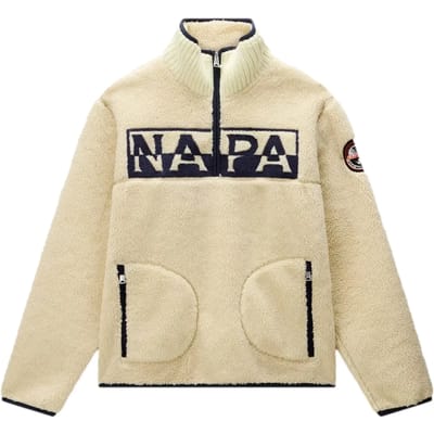 Gevoerde zip hoodie Napapijri Archive