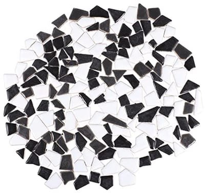 Dailygoods- Mozaïektegels 200g - Mozaïektegels Badkamer - Mozaïektegels Hobby - Decoratieve Mozaïektegels - Zelfklevende Mozaïektegels - Duurzaam en Veilig Materiaal - Mozaïekstenen
