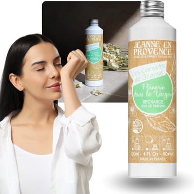 Jeanne en Provence - Les Carnets de Jeanne Flanerie dans Le Verger parfum water navul flacon voor dames 120ml