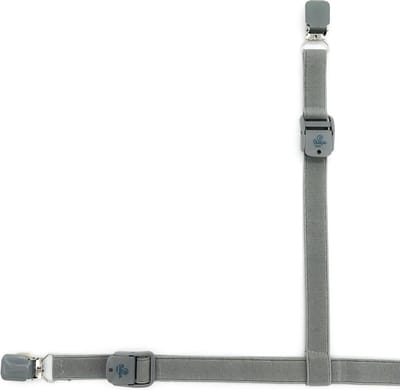 Schapenvacht Bevestiging Stoel Elastiek - Fauteuil Stoel Bevestiging - Vachtspanner - Verstelbaar - Grijs