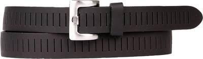 Petrol Industries Riem Heren - Broekriem - Verstelbaar - Leer - Zwart - 85 cm - S
