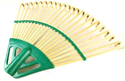 MM Eurotool Bamboe gazonhark 22 tanden 48 cm zonder steel