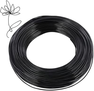Bendbare ijzerdraad van 60 m x 1 mm voor sieraden maken, knutselen en sculpturen