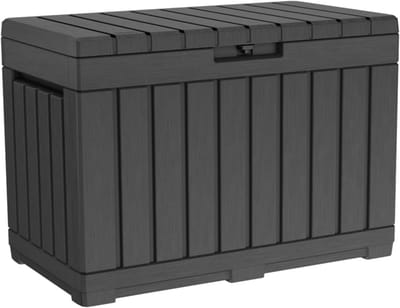 Ruime Tuinbox 190L - Opbergruimte en Zitbank - UV-bestendig en Waterdicht - 82,3 x 45,7 x 57,7 cm
