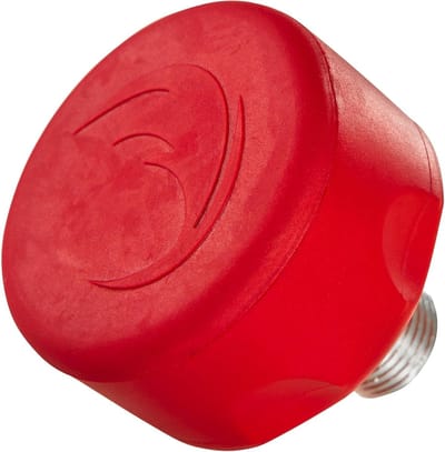 Rolschaatsstopper - Remblokken Rolschaatsen - Veilig Remmen - Korte Steel - 2 Stuks - Rood