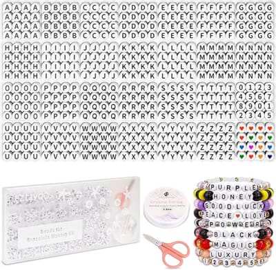Equivera Armbandjes Maken Set Meisjes - Knutselset Meisjes - Knutselset voor Meisjes - Knutselset Meiden - Sieraden Maken Meisjes - Armbandjes Maken Meisjes - Cadeautip voor uw kind!
