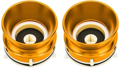 Store_9 Hub-adapters - Universeel voor Tape Recorders - Gepolijst Aluminium - Compatibel met Studer en Akai - Ideaal voor Geluidsliefhebbers