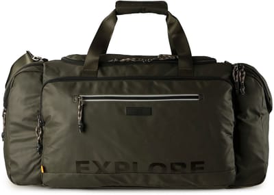 camel active reistas Explore Travel Bag Khaki donkergroen