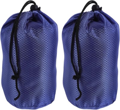 Opbergzakken - Kledingzakken - Reizen organiseren - Trekkoord sluiting - 32x19cm - Donkerblauw