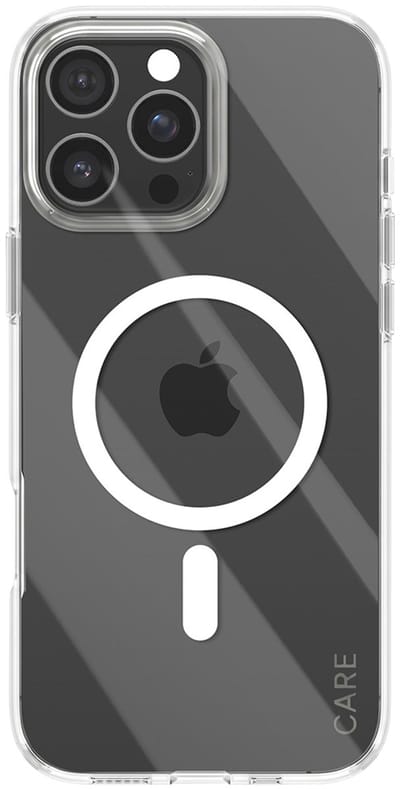 PanzerGlass, Hoesje geschikt voor Apple iPhone 16 Pro Max - 3-in-1 Set met Tempered Glass & Lens Protector, Transparant