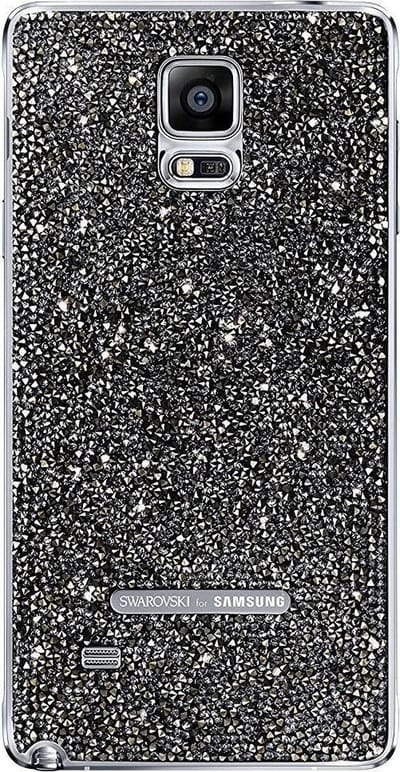 Samsung Galaxy Note 4 Swarovski Back Cover (Cosmic Silver) EF-ON910RS