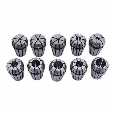 Dailygoody - ER16 Spring Collet Set - Hoogwaardige CNC Gereedschappen - Precisiewerk - 10 Stuks - Voor professioneel gebruik - Geschikt voor diverse t