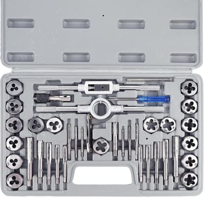 Draadsnijset Metrisch - Tap en Die - Schroefdraad Maken - 40 Delige Set - M3 tot M12
