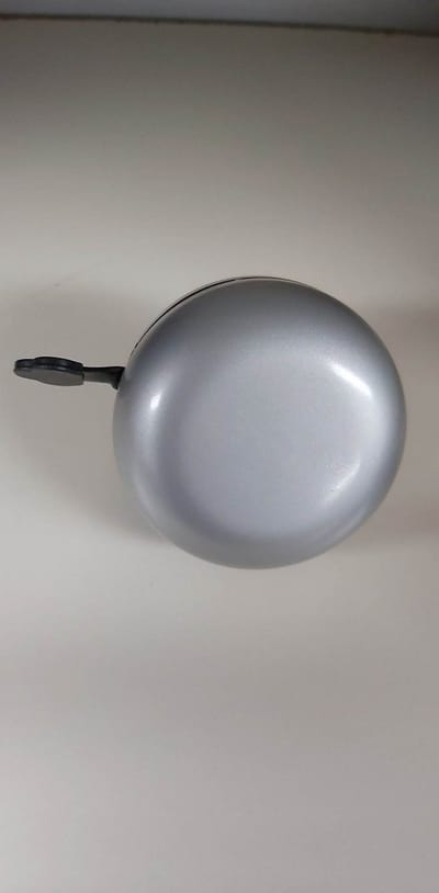 Fiestbel - Ding Dong - Grijst / zwart - 80mm