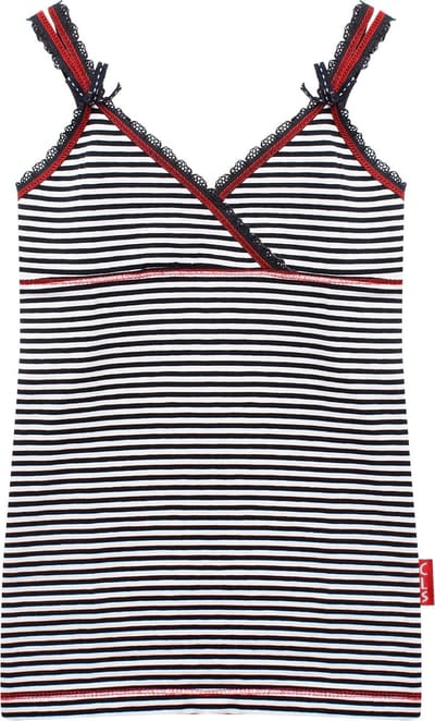 Claesen's Meisjes Onderhemd - Blauw - Maat 116/122