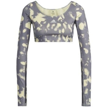 T-shirt Korte Mouw adidas W Hyglm Cro Aop