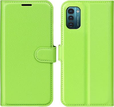 Coverup Hoesje - Geschikt voor Nokia G11 / G21 Hoesje - Coverup Book Case - Groen