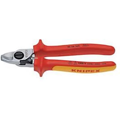 Knipex 95 26 165 Kabelschaar Geschikt voor (striptechniek) Aluminium- en koperkabel, een- en meerdraads 15 mm 50 mm² 0