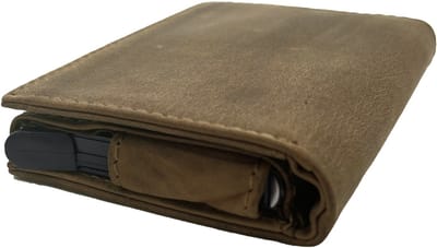 Frank1967 Leren Pasjeshouder – Luxe Heren Portemonnee – Dun & Elegant - Bruin
