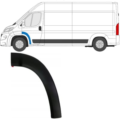 Voordeur sierlijst voor Fiat Ducato 2018- / Links
