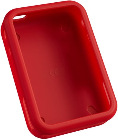 FABA Beschermhoes Patapum rood - Gemaakt van zacht silicone, antislip, ontworpen om FABA+ in elke situatie te beschermen