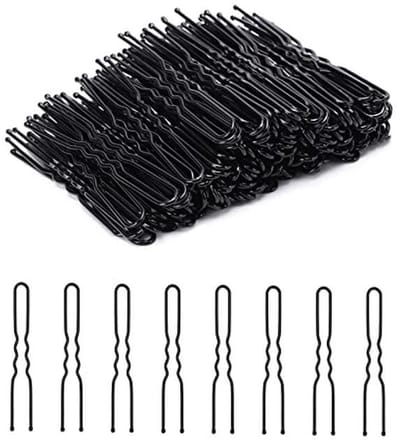 U-vormige haarspelden - 200 stuks voor Updos en Haarstyling