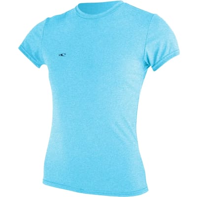 O'Neill - UV-shirt voor dames met korte mouwen - Hybrid Sun - Turquoise - maat XS