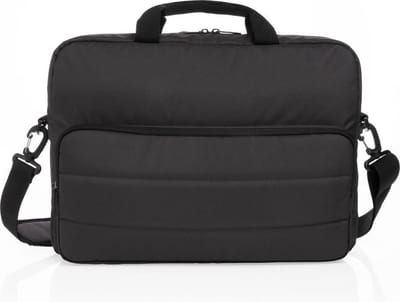 XD Xclusive Impact AWARE™ RPET 15,6" laptoptas rPET, PU zwart