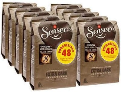 Senseo Extra Dark Koffiepads - 10 x 48 stuks