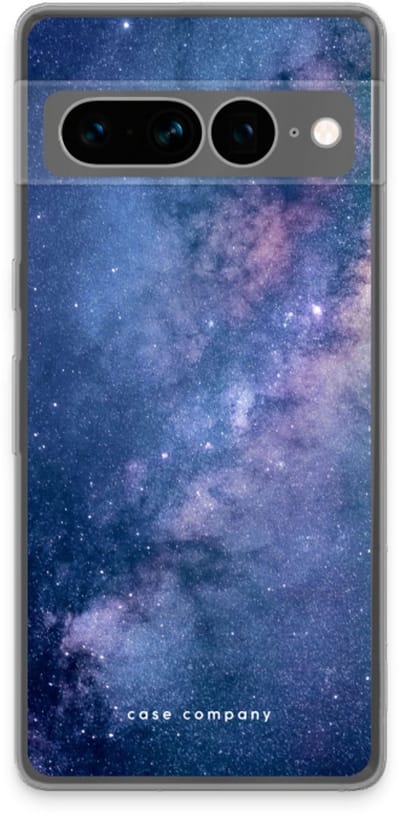 Case Company® - Hoesje geschikt voor Google Pixel 7 Pro hoesje - Nebula - Soft Cover Telefoonhoesje - Bescherming aan alle Kanten en Schermrand