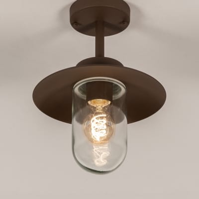 Lumidora Plafondlamp 75640 - Plafonniere - FOREST - E27 - Bruin - Aluminium - Buitenlamp - IP44