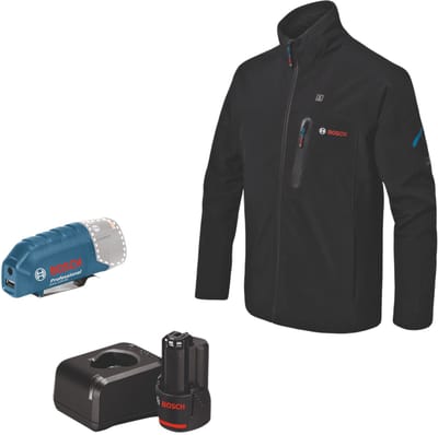 Bosch Professional PRO GHJ 12+18V XA S Verwarmde jas zwart 1x 2.0Ah - 06188000FX