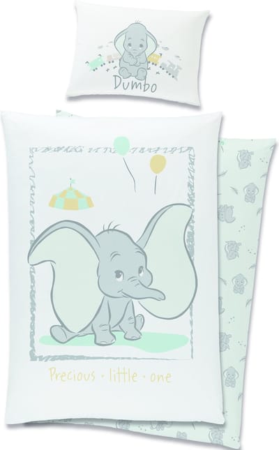 Disney Dumbo BABY Dekbedovertrek, Precious - 100 x 135 cm - Katoen