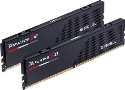 G.Skill Ripjaws S5 DDR5-6000 - 32GB - CL36 - Dual Channel (2 pcs) - Intel XMP - Zwart