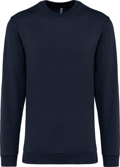 Sweater 'Crew Neck Sweatshirt' Kariban Collectie Basic+ XS - Navy Donkerblauw