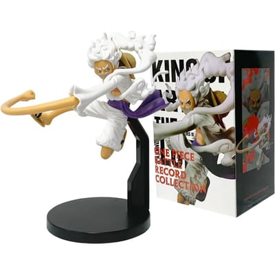 Anime ONE PIECE Figuur 18cm Nika Monkey D Luffy PVC Actiemodel Verzamelsieraad Speelgoed Cadeau voor Fans gray
