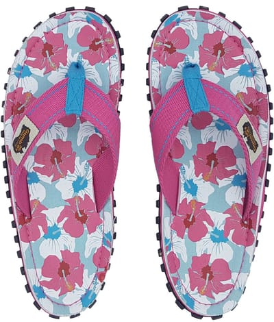 Gumbies - Teenslippers - Teenslippers Heren - Teenslippers Dames – Mixed Hibiscus - maat 43